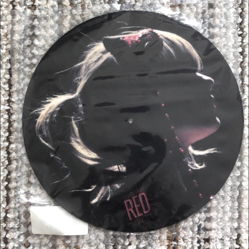 Taylor Swift Red Taylors Version And That Was The Moment I Knew Vinyl Slip Mat